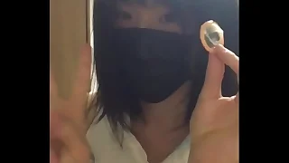 女装してゴムオナしました‼︎